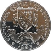 500 Dinara Tyrannosaurus Rex obverse image