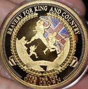 1 Crown - Elizabeth II WWI; over the top, United Kingdom, 2014 reverse image