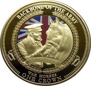 1 Crown - Elizabeth II War Horses, United Kingdom, 2014 reverse image