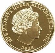 1 Crown - Elizabeth II British Bill Of Rights obverse image
