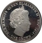 1 Crown - Elizabeth II Lady Liberty and Britannia obverse image
