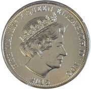1 Crown - Elizabeth II Floodlight on London Landmarks obverse image