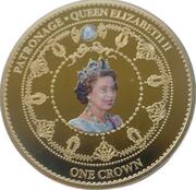 1 Crown - Elizabeth II Patronage, United Kingdom, 2015 reverse image