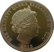 1 Crown - Elizabeth II Investiture obverse image