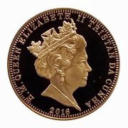 1 Crown Military Aircraft of WWII, Supermarine Spitfire - Gold Plated obverse image