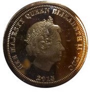 Double Crown - Elizabeth II Royal Wedding obverse image