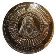 Double Crown - Elizabeth II Royal Wedding, United Kingdom, 2015 reverse image