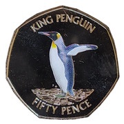 50 Pence - Elizabeth II King Penguin, United Kingdom, 2020 reverse image