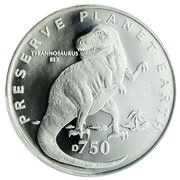 750 Dinara Tyrannosaurus Rex reverse image
