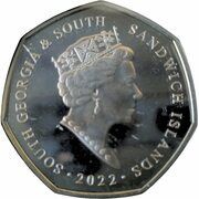 50 Pence - Elizabeth II Moltke obverse image