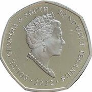 50 pence - Elizabeth II Moltke obverse image
