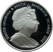 2 Pounds - Elizabeth II Queen Mother, silver obverse image