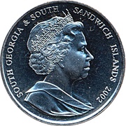 2 Pounds - Elizabeth II Golden Jubilee obverse image