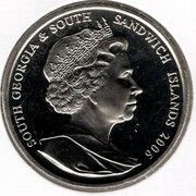 2 Pounds - Elizabeth II Queen on horseback obverse image