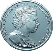 2 Pounds - Elizabeth II Queen on horseback obverse image