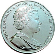 2 Pounds - Elizabeth II International Polar Year obverse image