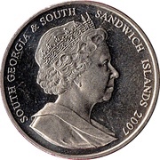 2 Pounds - Elizabeth II James Cook obverse image
