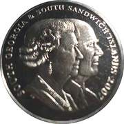 2 Pounds - Elizabeth II Prince Philip obverse image