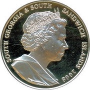 2 Pounds - Elizabeth II Oldest Reigning Monarch; Silver Proof Issue obverse image
