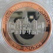 2 Pound - Elizabeth II Horse Guards, United Kingdom, 2008 reverse image
