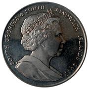 2 Pounds - Elizabeth II Nimrod Expedition obverse image