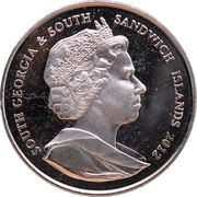 2 Pounds - Elizabeth II King Penguin obverse image