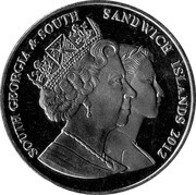 2 Pounds 1st Wedding Anniversary William and Kate obverse image