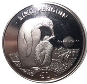 2 Pounds - Elizabeth II King Penguin, United Kingdom, 2012 reverse image
