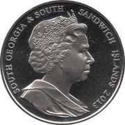 2 Pounds - Elizabeth II Birth of Prince George obverse image