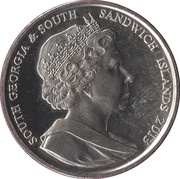 2 Pounds - Elizabeth II Coronation obverse image