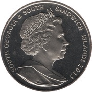 2 Pounds - Elizabeth II Humpback Whale obverse image