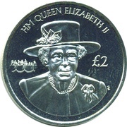 2 Pounds - Elizabeth II Longest reigning Monarch, United Kingdom, 2015 reverse image