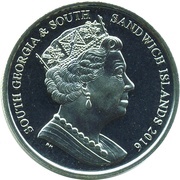 2 Pounds - Elizabeth II Midnight Zone obverse image