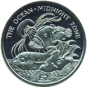 2 Pounds - Elizabeth II Midnight Zone, United Kingdom, 2016 reverse image