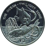 2 Pounds - Elizabeth II Twilight zone, United Kingdom, 2016 reverse image