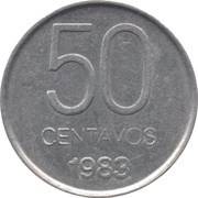 50 Centavos reverse image