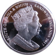 2 Pounds - Elizabeth II Centenary of the Imperial Trans-Antarctic Expedition: The Endurance obverse image