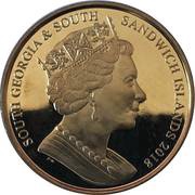 2 Pounds - Elizabeth II Sapphire Coronation obverse image