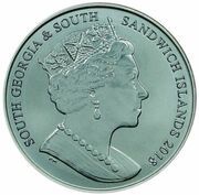 2 Pounds - Elizabeth II Leopard Seal obverse image