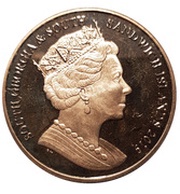 2 Pounds - Elizabeth II Sir Ernest Shackleton obverse image