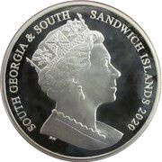2 Pounds - Elizabeth II Subpolar Zone obverse image