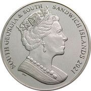 2 Pounds - Elizabeth II Angel Wings obverse image