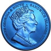 2 Pounds - Elizabeth II Fin Whale obverse image