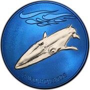 2 Pounds - Elizabeth II Fin Whale, United Kingdom, 2021 reverse image