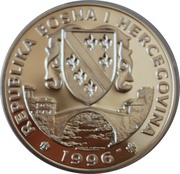 750 Dinara Olympics - Long Jumper obverse image