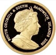 20 Pounds - Elizabeth II Captain James Cook obverse image