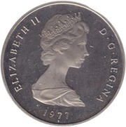 1 Crown - Elizabeth II 2nd portrait obverse image