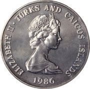 1 Crown - Elizabeth II Royal Wedding obverse image