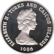 1 Crown - Elizabeth II Royal Wedding; Silver Proof issue obverse image