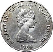 1 Crown - Elizabeth II obverse image